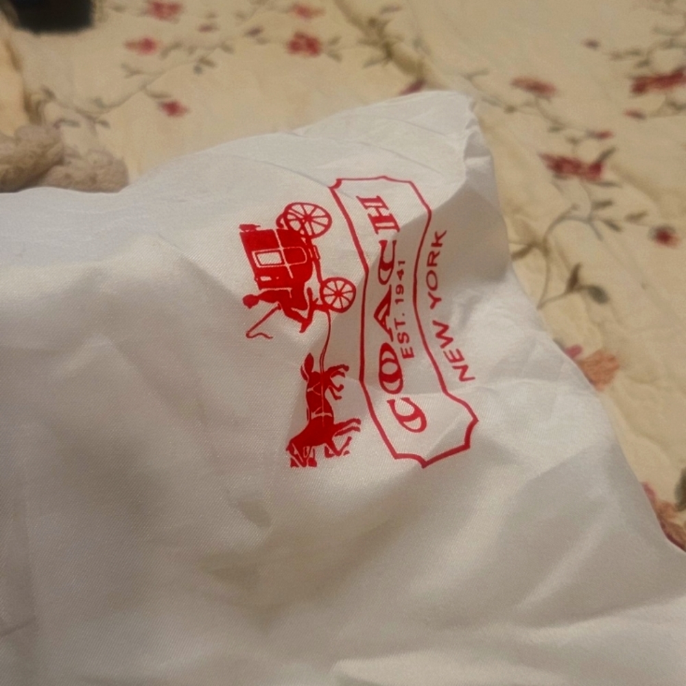 Drawstring Dust Bag coach new York